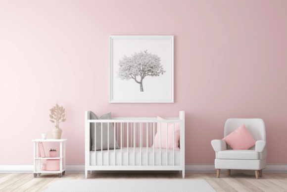 Baby Room Mockup - High-Quality Graphics for Product Mockups