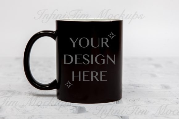Black Magic Mug Mockup 11 Oz - Graphics for Mugs Amp