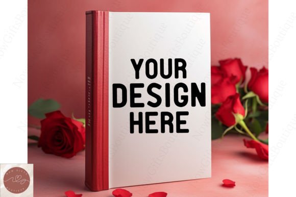 Book Cover Mockup Valentine Mockup 27 for Valentine S Day Graphics