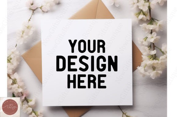 Christmas Card Mockup 10 for Graphics and Invitations Amp