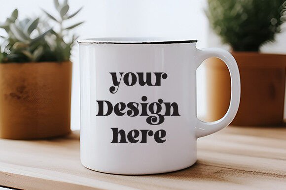 White Mug Mockup for Crafting & Mugs Amp Graphics
