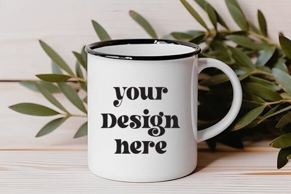 White Mug Mockup, Mug Mock Up 84 Review for Embroidery Projects